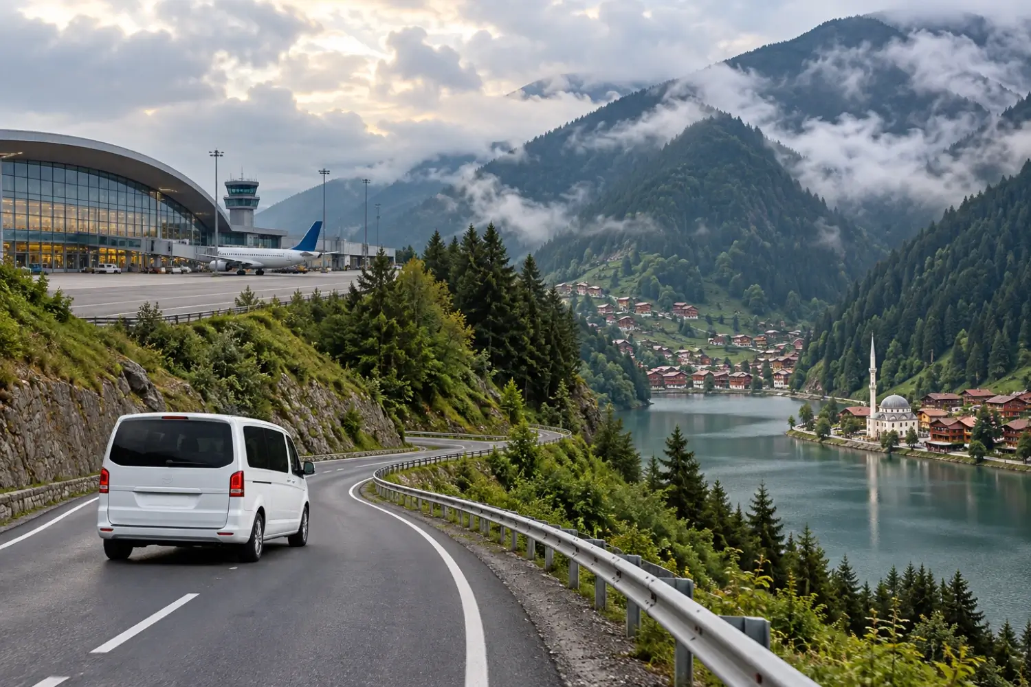 Trabzon Havalimanından Uzungöl’e Nasıl Gidilir?